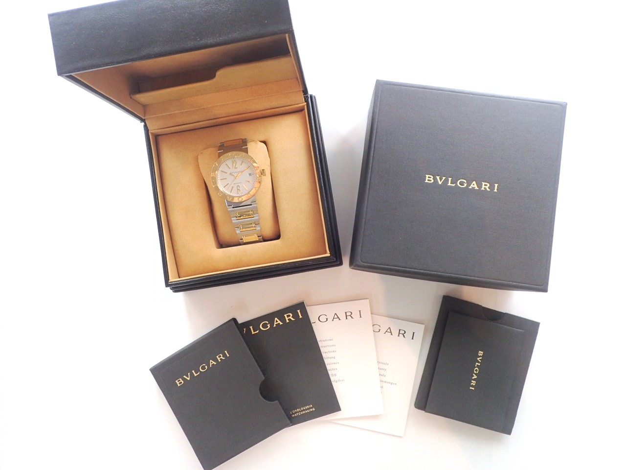 BVLGARI　 ブルガリ　ブルガリ　未使用品 BB38 生産終了モデル 腕時計 メンズ 【送料無料】
