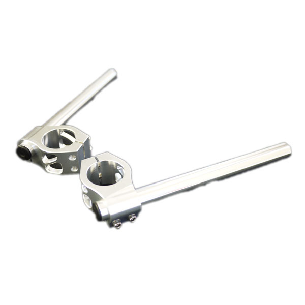 正規品／ロビーモト 汎用 セパハン ライザー（シルバー） クランプ径 φ55 Robby Moto Engineering バイク 正規品／ロビーモト 汎用 セパハン ライザー（シルバー） クランプ径