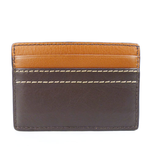 バーゲンで Coach Case アウトレット 新品 Card Slim Hwl メンズ スリム ブラウン 名刺入れ カードケース Sv Br コーチ F 財布 ケース Aquabarroso Com