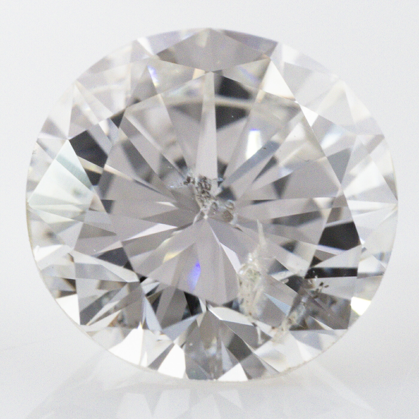 【中央宝石研究所ソーティング付】天然 ダイヤ 0.590ct (F-SI2-G) ラウンド ルース【新品】｜J・Broom（ジェイブルーム）