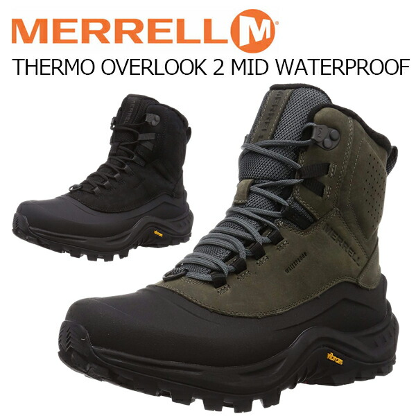 楽天市場 メレル メンズ ブーツ 冬 靴 シューズ Merrell Thermo Overlook 2 Mid Waterproof サーモ オーバールック 2 ミッド ウォータープルーフ J J0352 防滑 滑らない 滑りにくい ウインター スノー Bos あす楽対応 北海道 爆安 靴のボストン