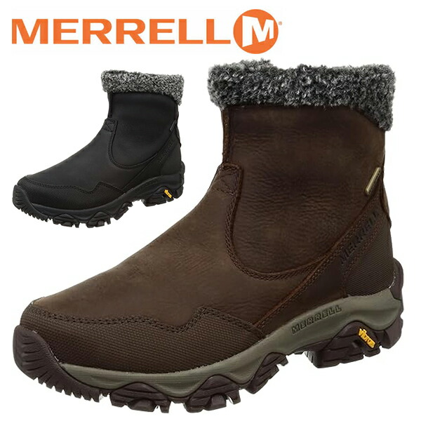 MERRELL メレル 冬 冬靴 ウインター シューズ ブーツ 防滑 COLDPACK 3 THERMO MID ZIP WATERPROOF 冷ややかさ風呂敷き包み J037396 J037398