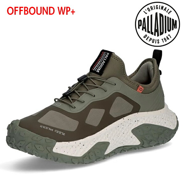 パラディウム スニーカー メンズ 靴 シューズ 防水 厚底 PALLADIUM OFFBOUND WP+ 74482 BOS
