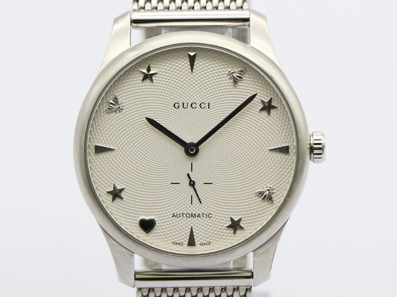 楽天市場】【ウォッチ】GUCCI グッチ ガーネットベゼル ホワイト