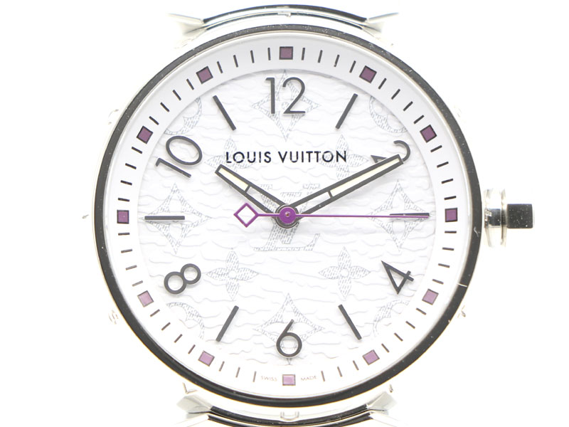 楽天市場】LOUIS VUITTON ルイヴィトン 時計 Q121C1 タンブール