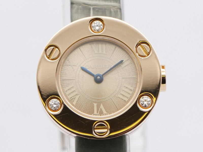 カルティエ CARTIER K18 ラブウォッチ 3Pダイヤ レディース　稼働 楽天市場】【ウォッチ】【新品仕上げ済】Cartier カルティエ