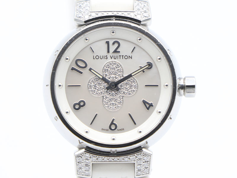 未使用☆超美品☆ルイヴィトン　タンブールスリムPM　レディース腕時計 LOUIS VUITTON ルイ・ヴィトン タンブール スリム カラー