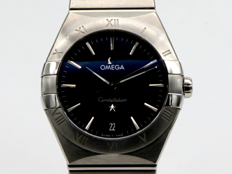 【 ゼロ OMEGA 】 ウォッチ 131.10.36.60 コンステレーション SS デイト 石英 メンズ 新着 40051-0 中古 貨物輸送無料