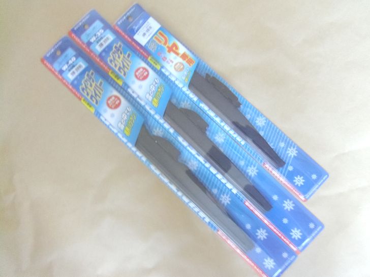 送料無料!雪用冬用スノーワイパーブレードホンダN VANハイルーフ車JJ1JJ2用1台分3本セット