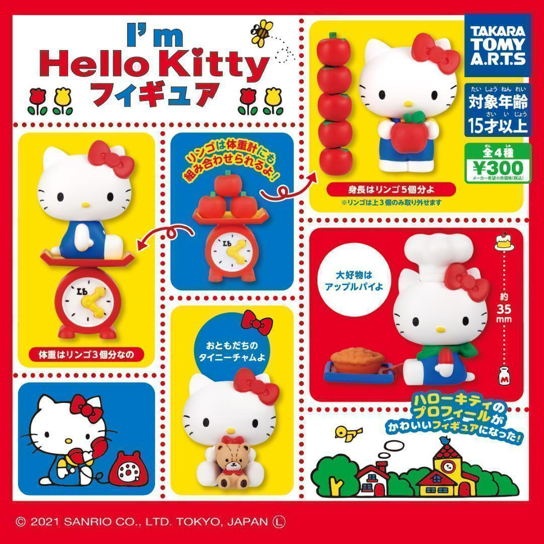 楽天市場】I'm Hello Kitty フィギュアコレクション 全4種セット