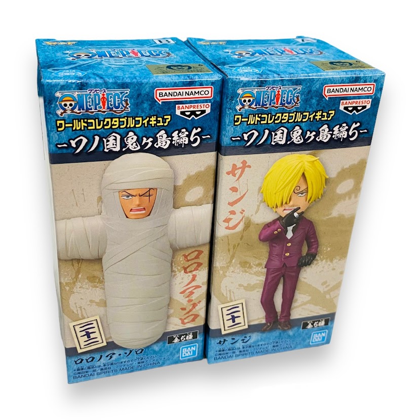 BANDAI - ワンピース　ONE PEACE ワールドコレクタブルフィギュア　ワノ国7 ワンピース ワールドコレクタブルフィギュア ワノ国7 全種セット