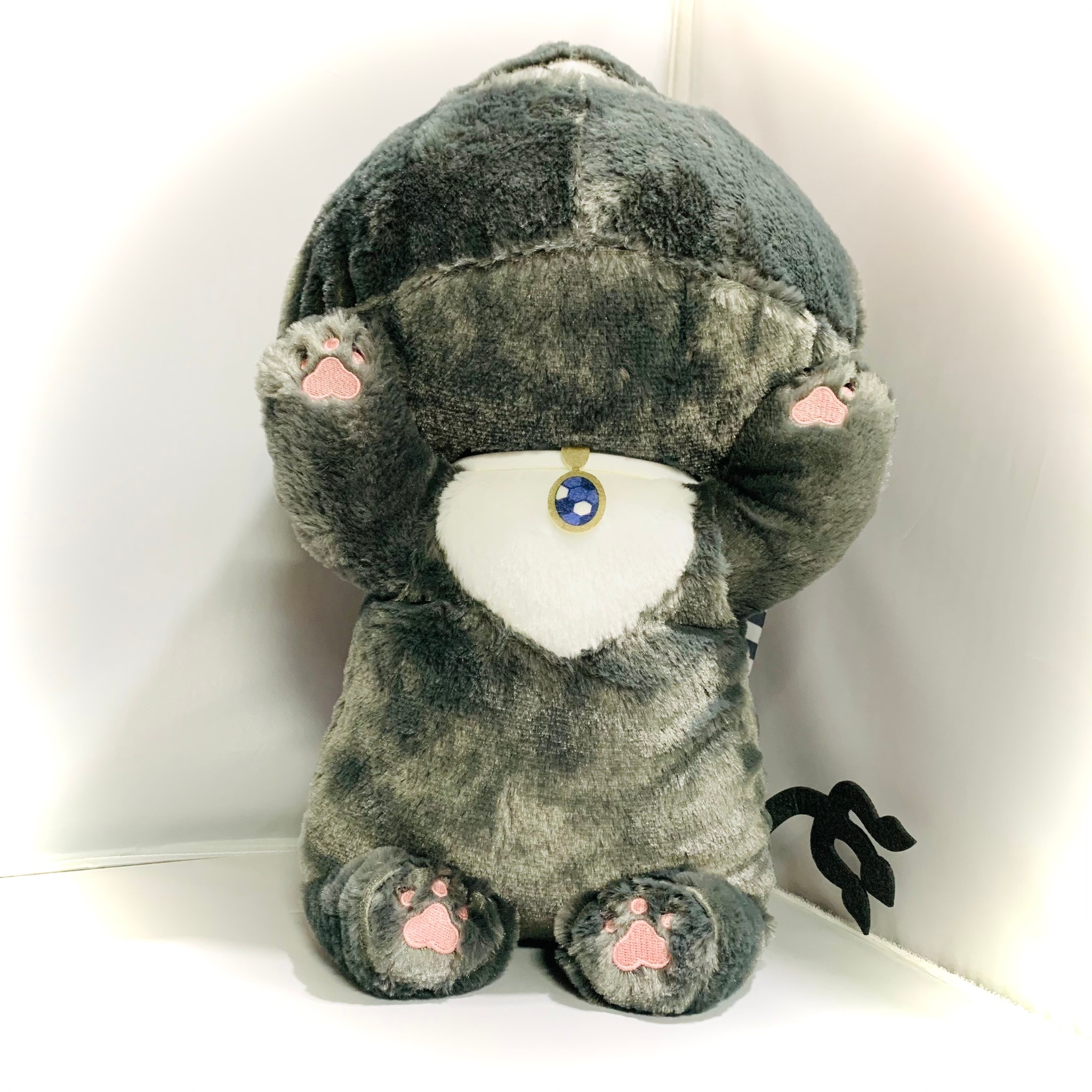楽天市場 入荷済 ディズニー ツイステッドワンダーランド グリム メガジャンボ 寝そべり ぬいぐるみ 約40cm Smarque楽天市場店