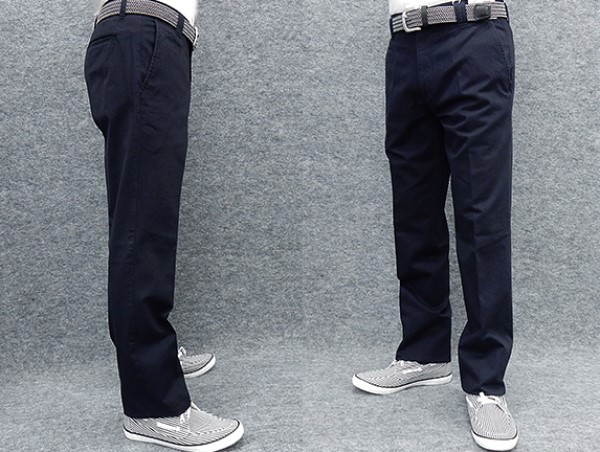 楽天市場】スラックス 綿パンツ 通年 ノータック ビジネスパンツ