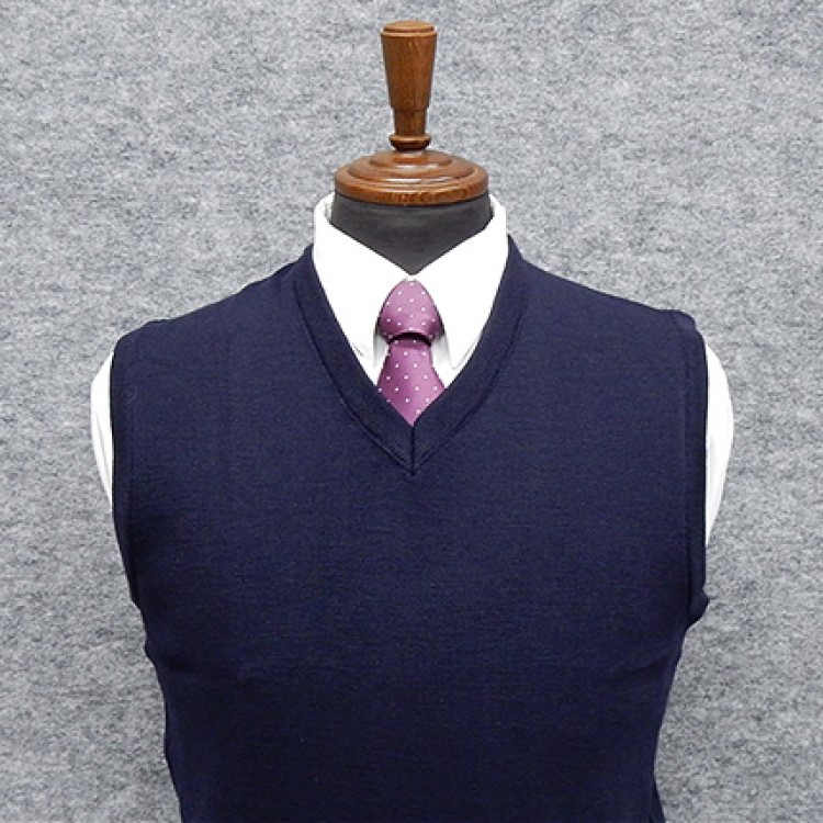 楽天市場】[ROLLEI] Vネックベスト 日本製 ニット □赤/無地□ ウール