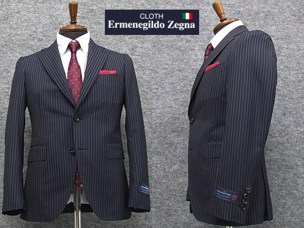 ✨️美品✨️ Ermenegildo Zegna ストライプ スーツ グレー XL Brilla per il gusto】新作 ストライプ スーツ｜ビームス ハウス