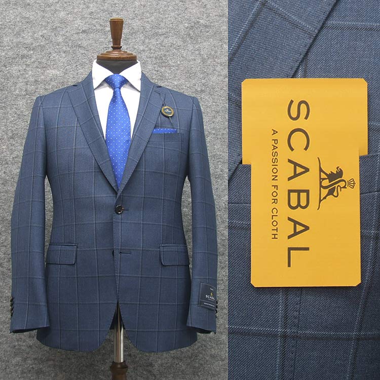 期間限定の激安セール 秋冬物 Scabal スキャバル スタイリッシュ2釦