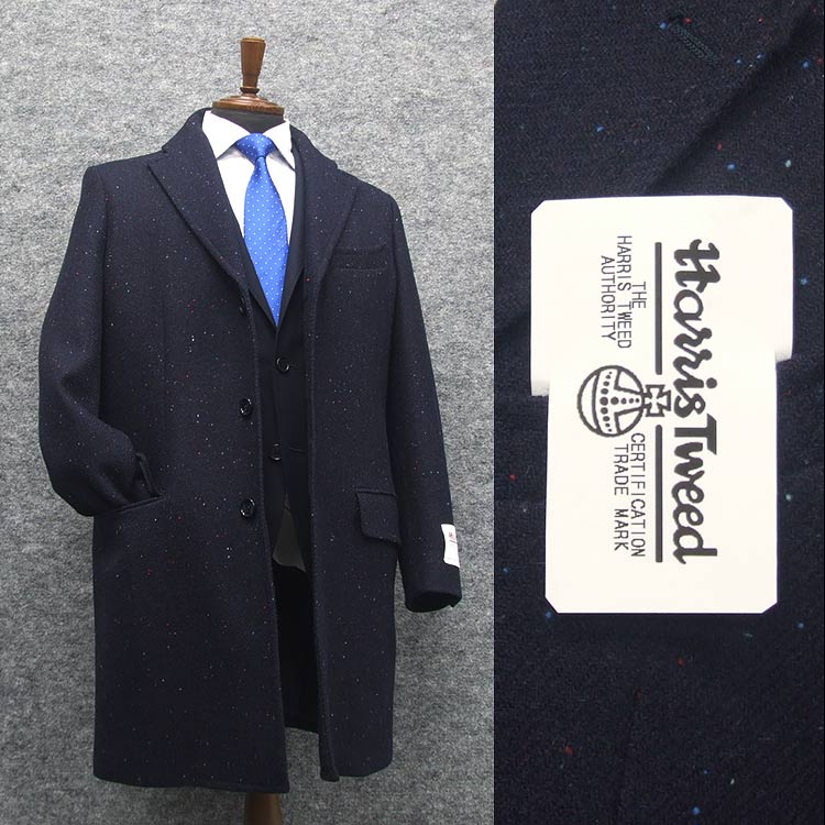 楽天市場】英国生地 [Harris Tweed]ハリスツイード チェスターコート