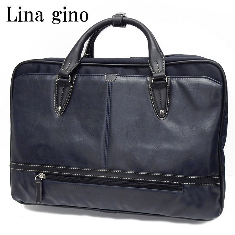 楽天市場】本革 レザー ビジネスバッグ ファスナー式 モカ茶 KZBG2-BRN