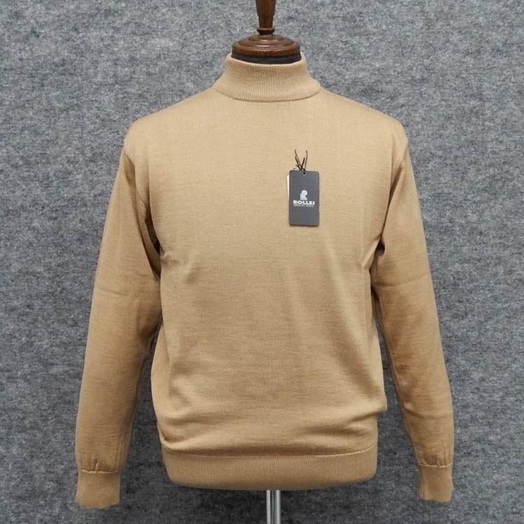 楽天市場】ニットセーター[ROLLEI] 日本製 黄緑/無地 クルーネック