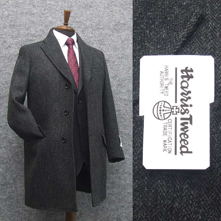 楽天市場】英国生地 [Harris Tweed]ハリスツイード チェスターコート