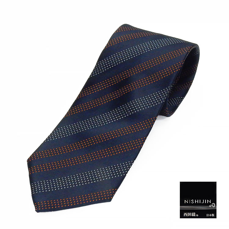 楽天市場】京都西陣織 ネクタイ シルク100％ 青緑×黒紺/ストライプ