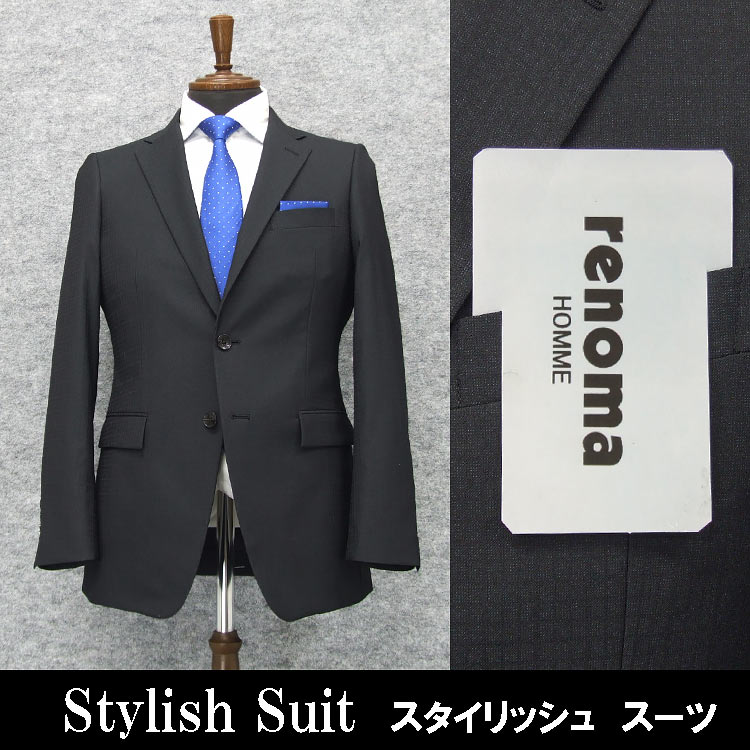 楽天市場】春夏〜通年 イタリー生地[REDA]レダ ICESENSE 紺グレー