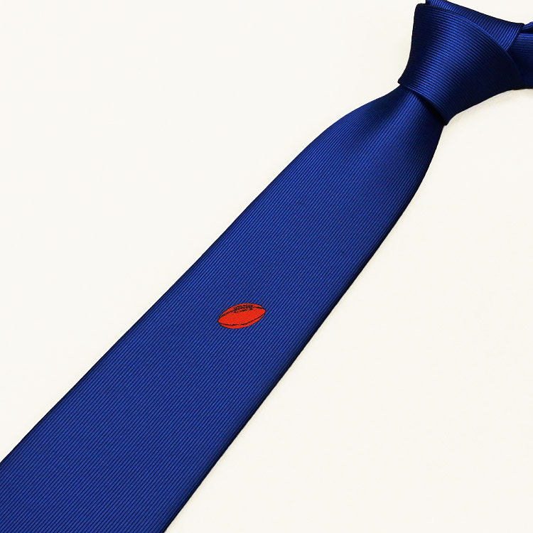 日本ラグビー　ネクタイ 関係者限定販売】JRFUオフィシャルネクタイ〈紺レジメンタル