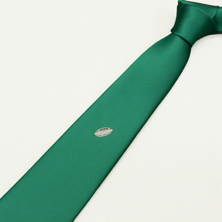 楽天市場】スポーツ応援タイ ラグビーネクタイ 緑×オレンジ ストライプ