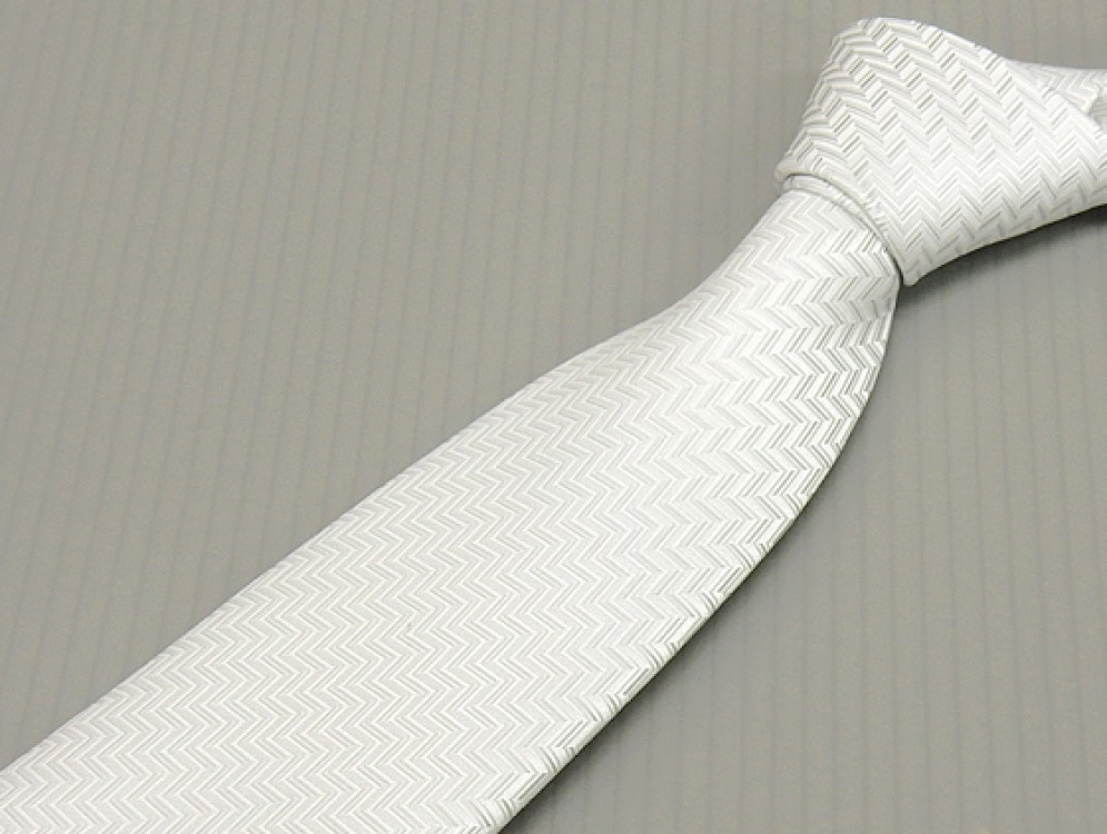 野球　巨人　ネクタイ　西陣織　白 楽天市場】西陣織 フォーマルネクタイ◇白◇ストライプ◇シルク100