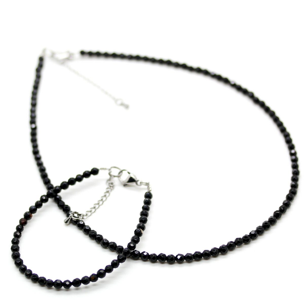 楽天市場】ターコイズ さざれ石 ネックレス ブレスレットセット メンズ