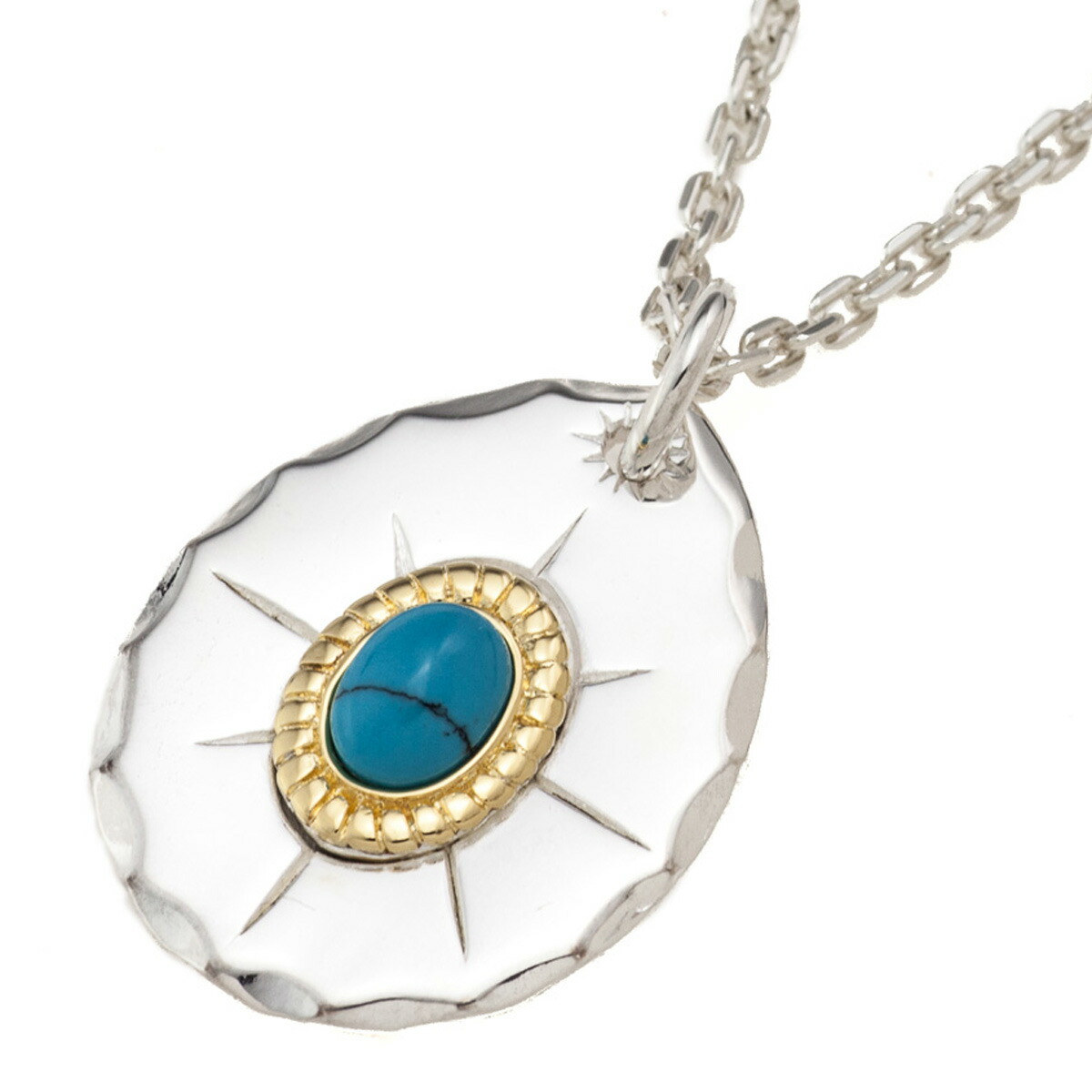 石輝 ターコイズ シルバー925 ネックレス メンズ ネイティブアメリカン 袋付き 472svn 最大56 Offクーポン