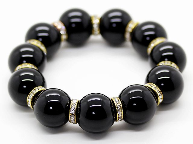 Auc Ishiki Natural Stone Onyx 20mm Beads Bracelet Men Rakuten Auc Ishiki Natural Stone Onyx 20mm Beads Bracelet Men Rakuten Global Market