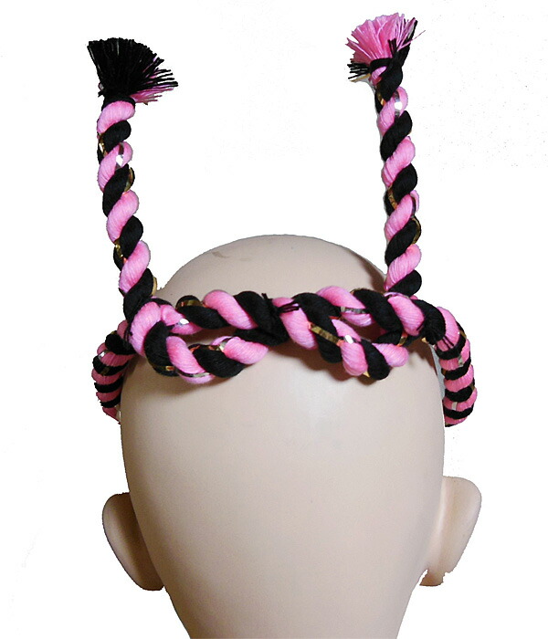 一流の品質 鉢巻完成品 太さ12mm ピンク 黒 金ラメ 銀ラメ 祭 お祭り 祭衣装 お祭り用品 和太鼓 御輿 みこし ねじり鉢巻き ハチマキ はちまき 髪飾り イベント 体育祭 運動会 よさこい 祭事 メール便発送可 Trofej Dinamo Hr