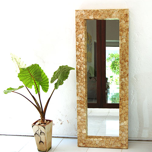 Auc Islandstyle Money Of Shell Mirror Gold 160 X 60 Money Of Shell Mirror Gold 160 X 60 Large Whole