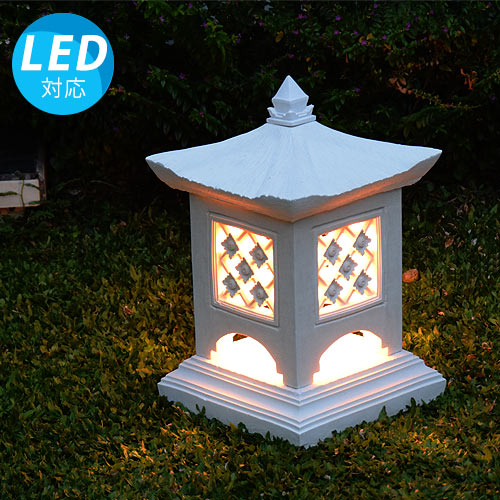 楽天市場】ミニ灯籠 大谷茶卓灯籠5寸【送料別/1】[ 灯篭 とうろう