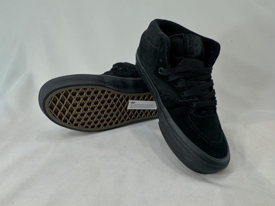 VANS SKATE HALF CAB BLACK/BLACK バンズ スケートシューズ スケボー 国内正規品|トリックスター
