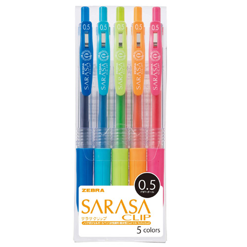 楽天市場】ゼブラ ジェルボールペン サラサクリップ 0.5 マーベル 4色