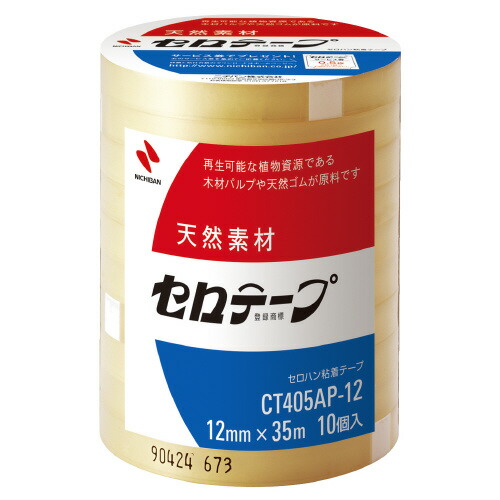 ニチバン セロテープ Ct405ap 12 12mm 35m 300巻 セロハンは木材のパルプから作られた天然素材のフィルムです 粘着剤 の場合 Volleybalcluboegstgeest Nl