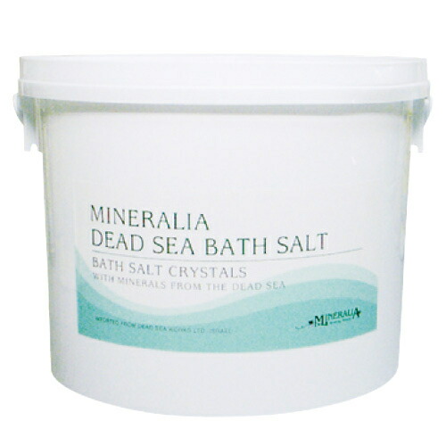 【貨物輸送無料】MINERALLIA(ミネラリア) デッドシーバスソルト 5kg