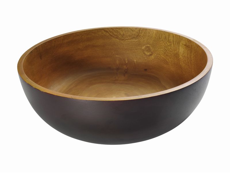 Iyashi Koubou Rakuten Global Market Foot Spa Bowl Made Of Mango Foot Spa Bowl Made Of Mango Wood Outside Coated