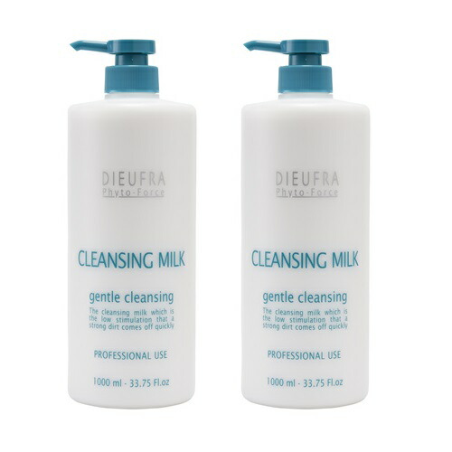 【お得な2本セット！2000ml】デュフラ フィトフォース クレンジングミルク 1000ml