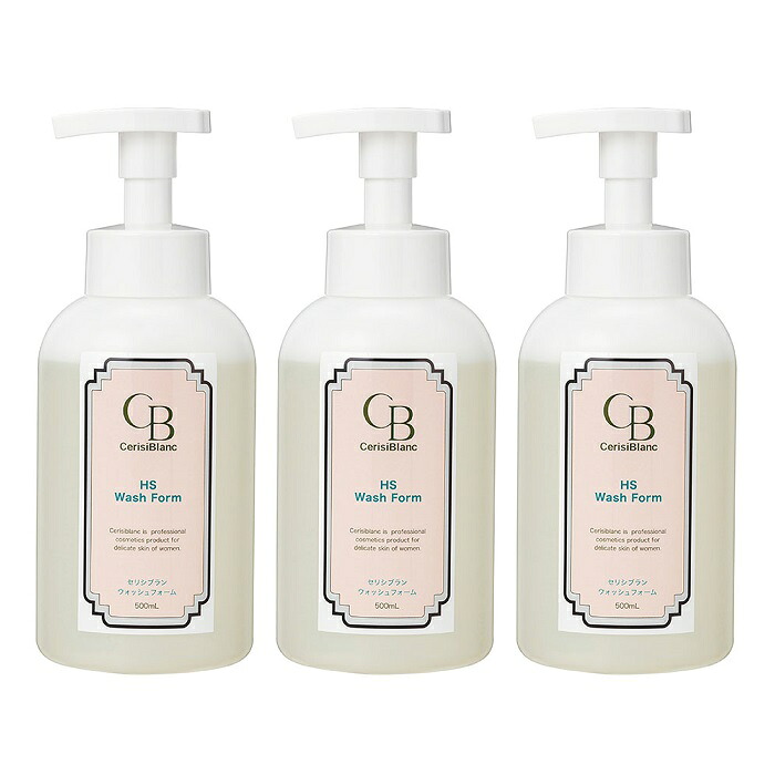 【3本セット】セリシブラン(CerisiBlanc)HSウォッシュフォーム 500ml 12,705円