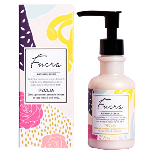 【送料無料】ペキュリアPEQLIA FUCRAバストエンリッチクリーム（バストケアクリーム）120ml｜癒し工房
