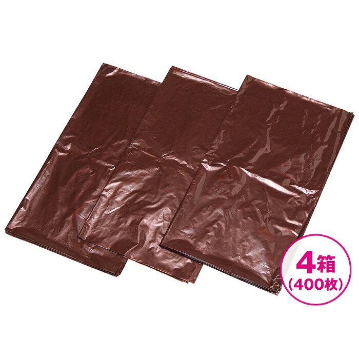 【送料無料】【まとめ買い】パラフィンシート(ブラウン)100枚　4箱（400枚）セット｜癒し工房