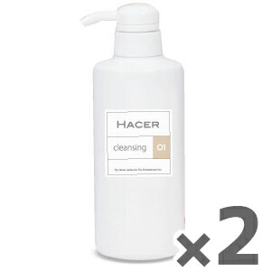 【貨物輸送無料】【２個書き割り】お肌に洗い濯ぎ構成要素を残さない！HACER（アセール） 洗い濯ぎ  500ml