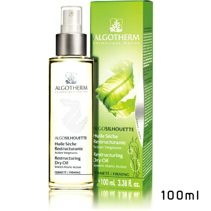 【2本仕掛ける】ALGOTHERM(アルゴテルム) ユイル セシュ レストラクチュランテ 100mL ボディオイル-ボディケア-美容・コスメ・香水
