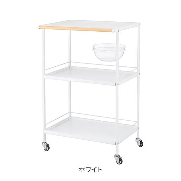 【貨物輸送無料】HANG 手押し車3段（どんぶり鉢付き添い人) 白いこと