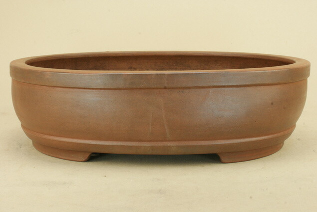 楽天市場】【送料無料】 時代鉢 松泉焼 山秋造 紫泥切立長方鉢 （無傷