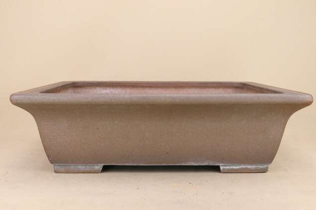 楽天市場】送料無料【盆栽鉢】 時代鉢 和泉窯作 手造 龍浮彫 朱泥楕円