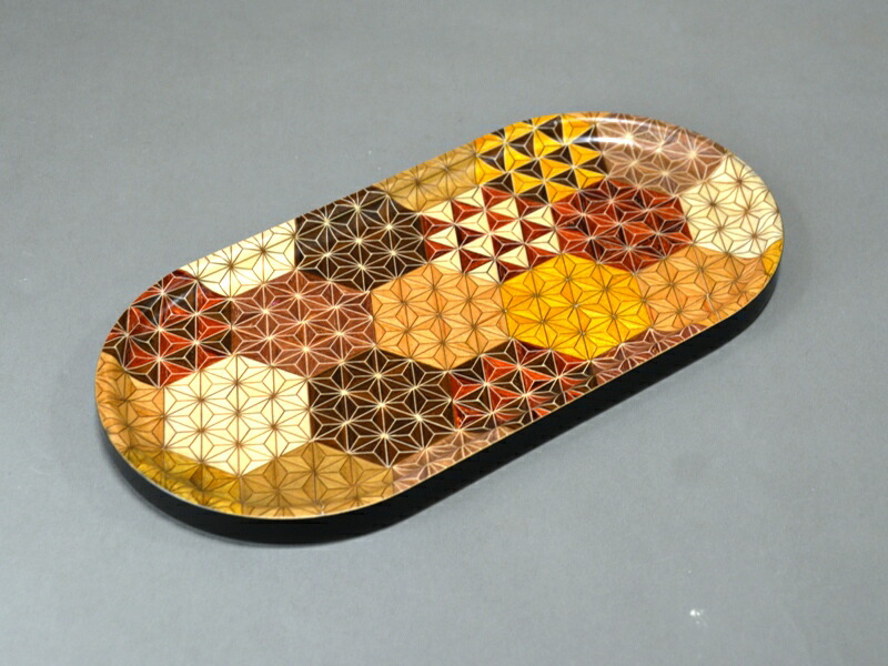 楽天市場】寄木細工8寸丸皿 : 箱根寄木細工専門店箱根丸山物産